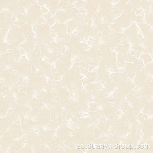 Patrón simple marfil blanco pulido porcelanato
